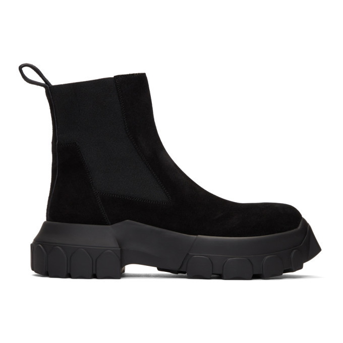 Photo: Rick Owens Black Tractor Beetle Boots
