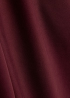 Simkhai Scarlett Cape-effect Satin top Red