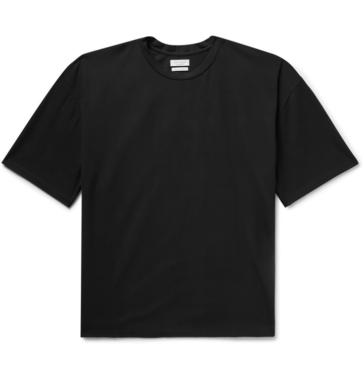 Photo: Deveaux - Ponte T-Shirt - Black