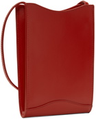 A.P.C. Red Jamie Neck Pouch