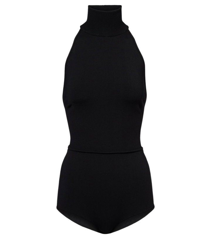 Photo: Max Mara Apogeo knitted turtleneck bodysuit