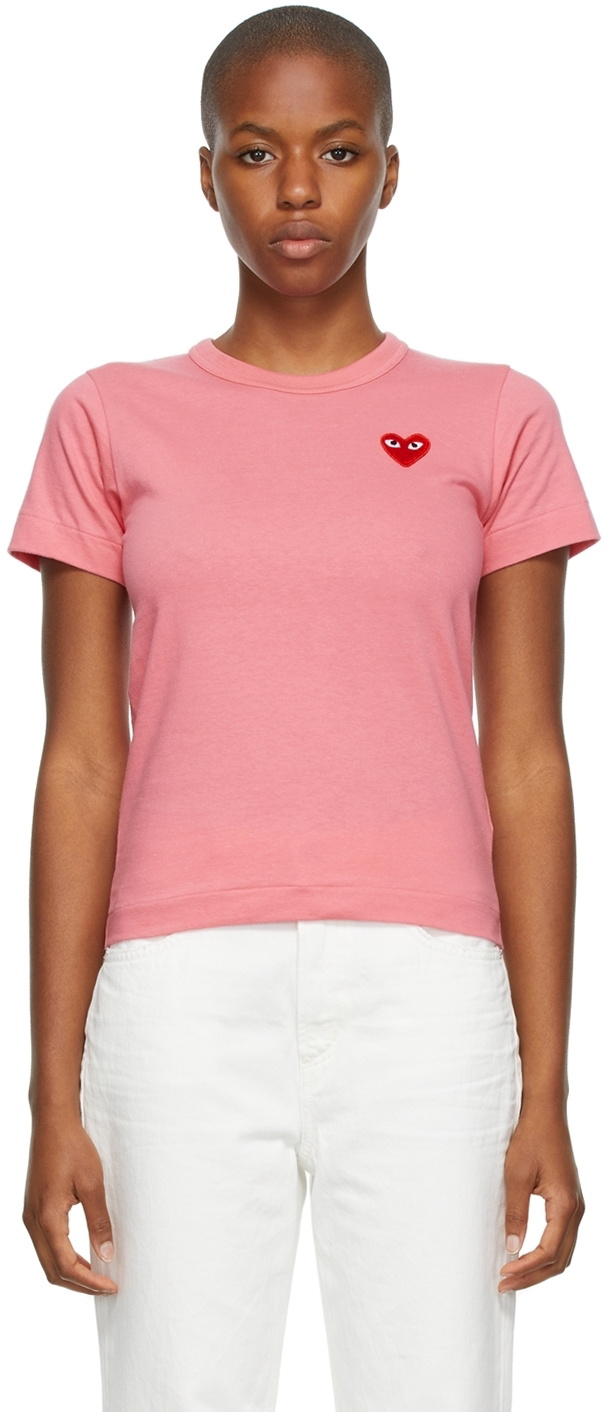 COMME des GARÇONS PLAY Heart Patch T-Shirt