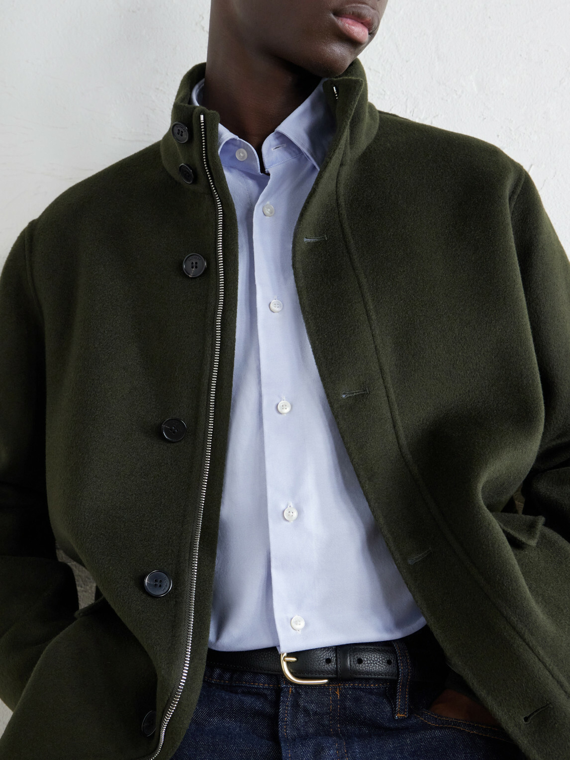 Slowear - Glanshirt Cotton-Oxford Shirt - Blue