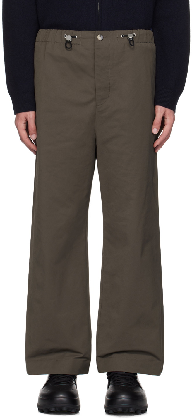 Nanushka Khaki Arnaud Pants