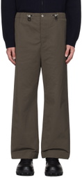 Nanushka Khaki Arnaud Pants