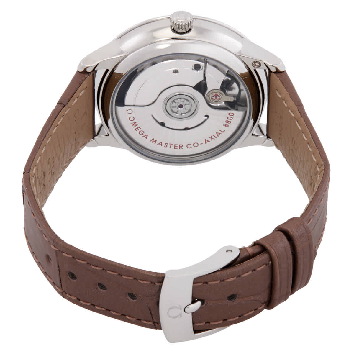Omega De Ville Automatic Chronometer Diamond White Dial Ladies Watch 434.13.34.20.55.001