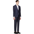 Ermenegildo Zegna Navy Wool Milano Easy Suit