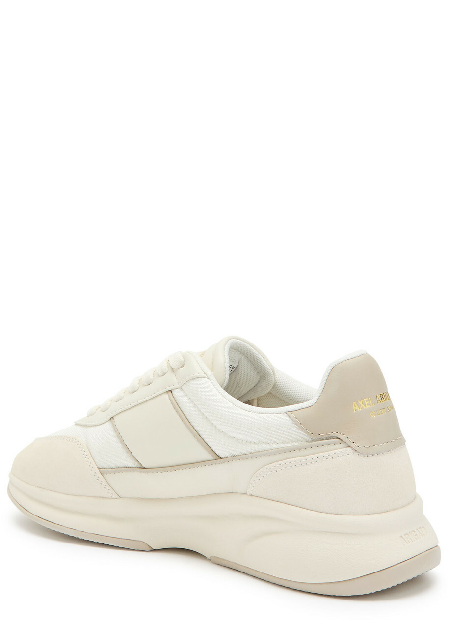Axel Arigato Genesis Neo Panelled Mesh-knit Sneakers Off White