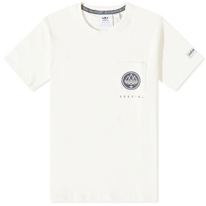Photo: Adidas Men's SPZL Edgerton T-Shirt in Off White