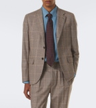 Rubinacci Checked virgin wool blazer