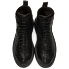 Marsell Black Parruccona Lace-Up Boots