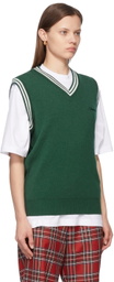 Manors Golf Green Wool & Acrylic Vest
