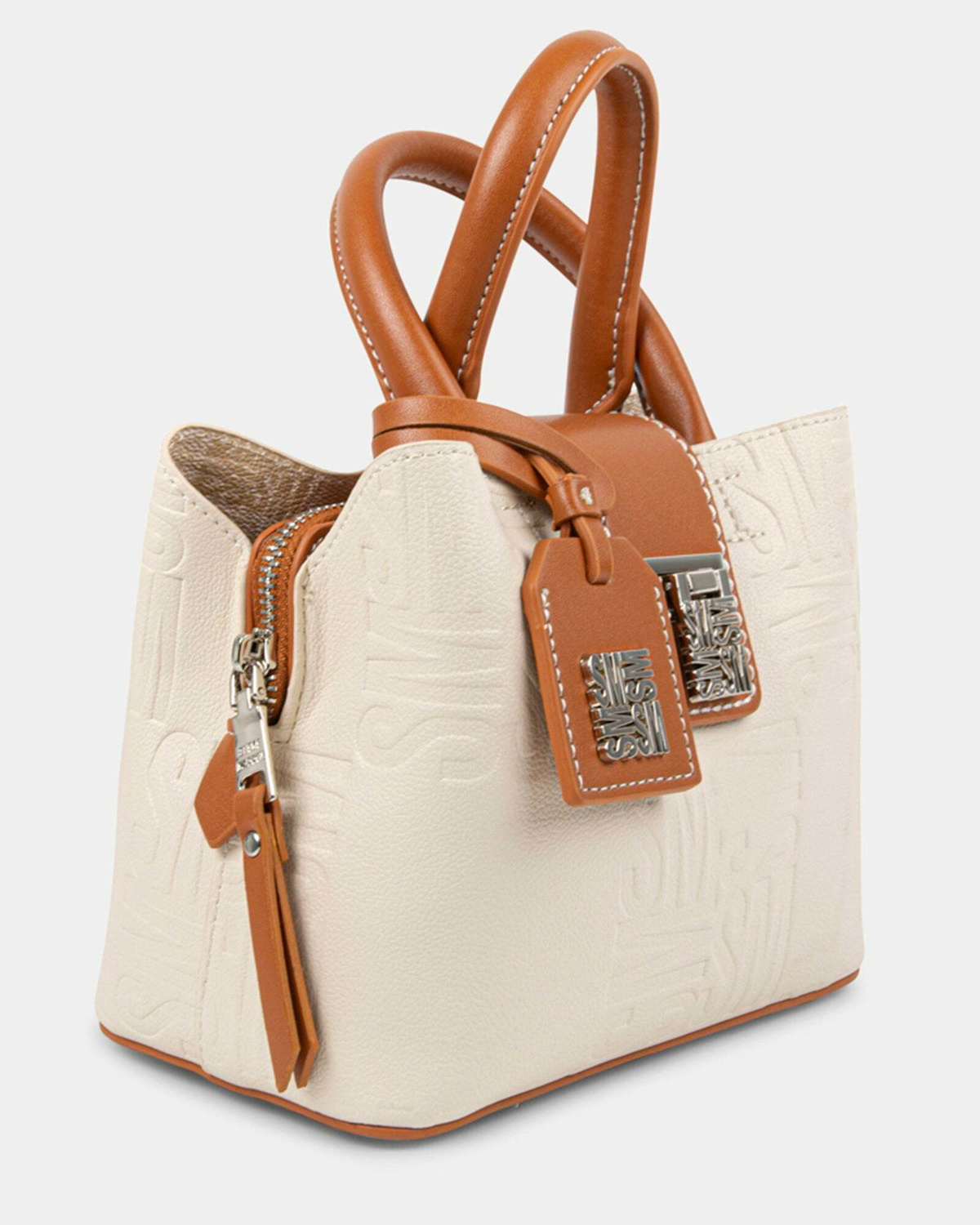 Steve Madden Blocal Bag in Natural