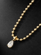 Anita Ko - Gold Diamond Pendant Necklace