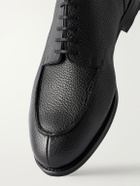 MORJAS - The Split Toe Full-Grain Leather Derby Shoes - Black