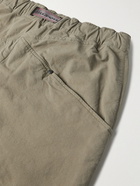 Klättermusen - Hjuke Straight-Leg Belted Cotton-Blend Trousers - Neutrals