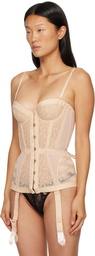 Agent Provocateur Off-White Mercy Corset