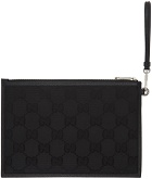 Gucci Black Off The Grid Long GG Eco Pouch
