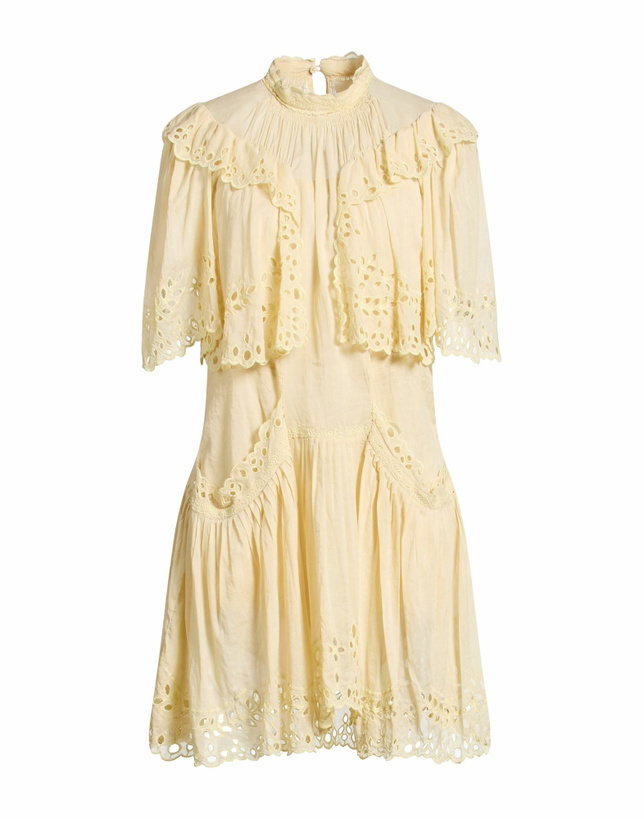Photo: Marant Étoile Womens Mini dress Pastel in Yellow