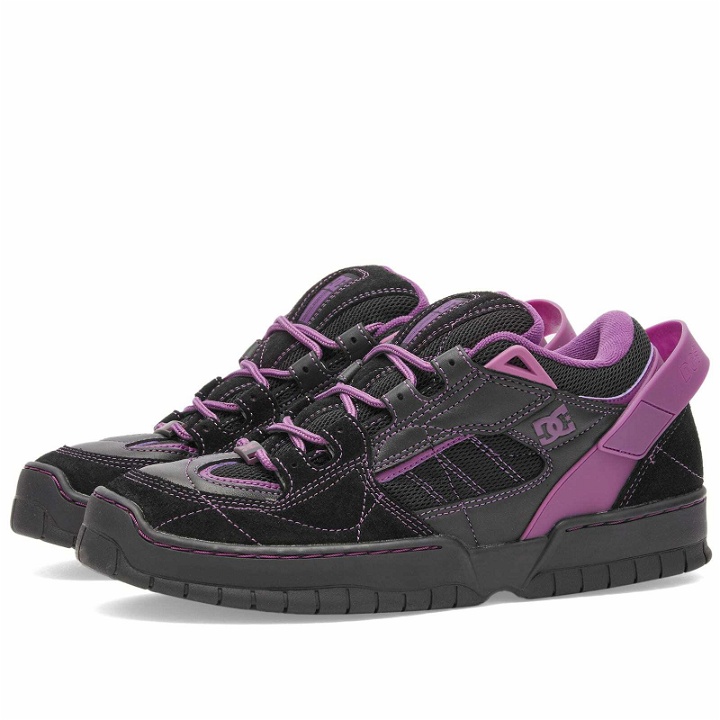 Photo: Needles Men's x DC Shoes Spectre Sneakers in Purple