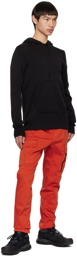 C.P. Company Orange Garment-Dyed Cargo Pants