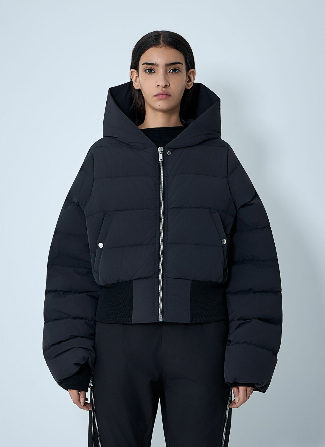 Rick Owens Hooded Down Jacket