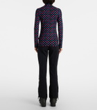 Goldbergh Cuori printed ski top