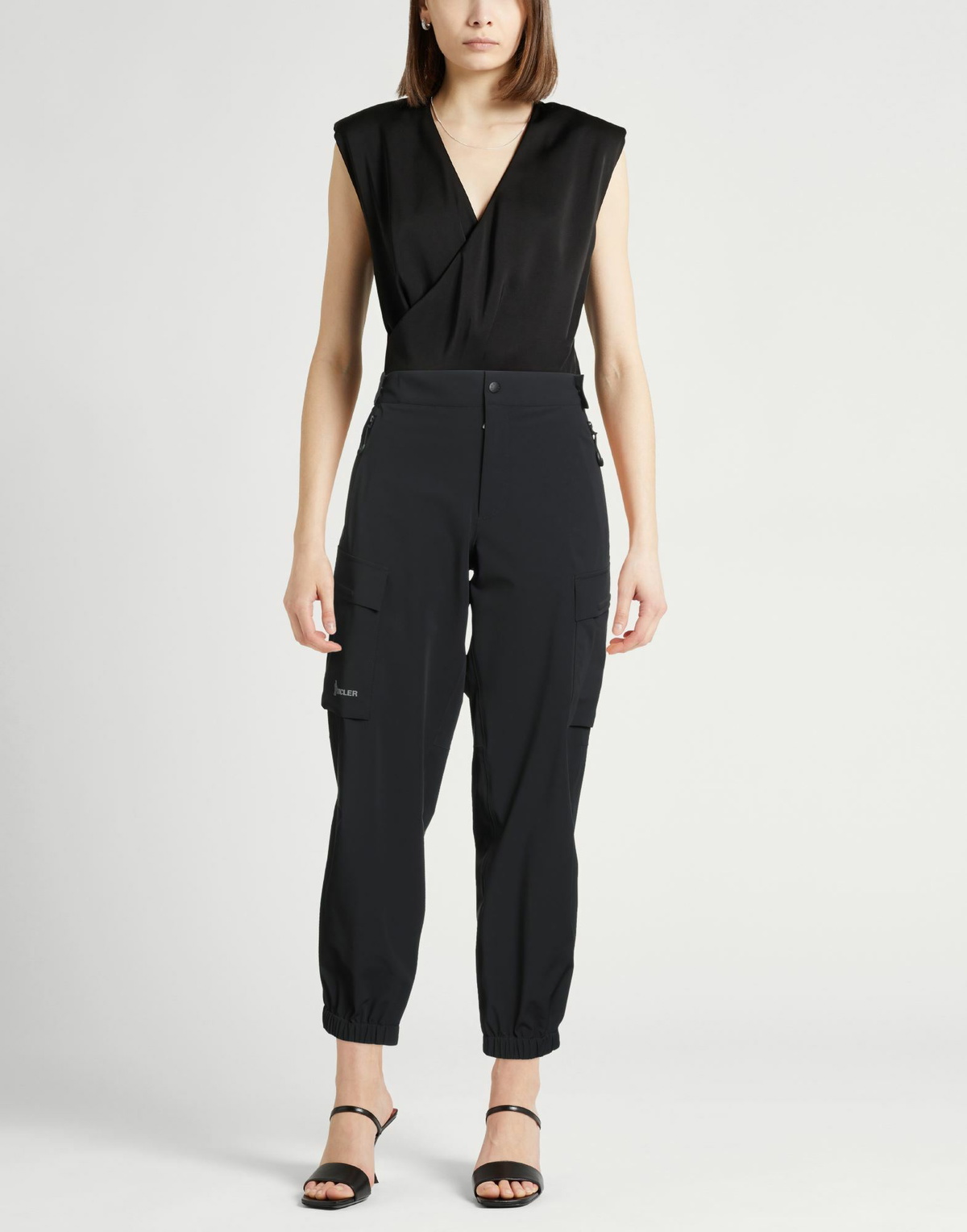 Moncler Grenoble Womens Pants in Black