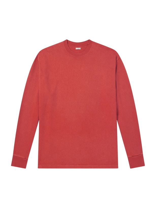 Photo: A.PRESSE - Cotton-Jersey T-Shirt - Red