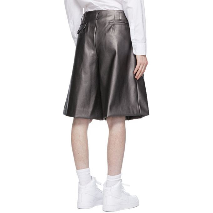 COMME des GARÇONS Faux Leather Shorts Comme Des Garcons Faux Crocodile Leather Shorts – Justin Reed