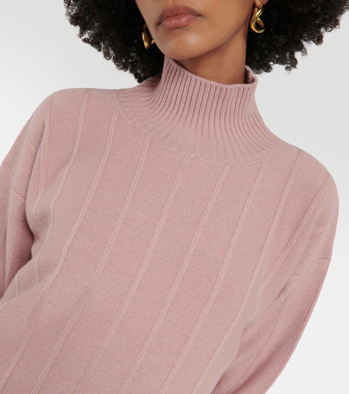 Max Mara Beira ribbed-knit virgin wool turtleneck sweater Max Mara