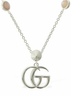 GUCCI - Double G Mother Of Pearl Necklace
