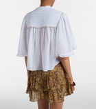 Marant Etoile Douna cotton-blend blouse