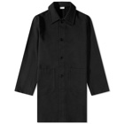 Dries Van Noten Men's Hakin Jersey Carcoat in Black