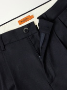 Barena - Straight-Leg Wool-Flannel Suit Trousers - Blue
