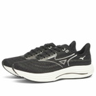 Mizuno Men's Running Wave Rider 29 Sneaker in Black Sand/Quiet Shade/Black