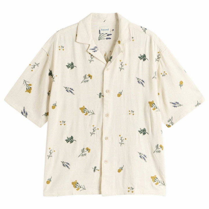 Photo: Bound Men's Botanic Shirt in Ecru