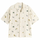 Bound Men's Botanic Shirt in Ecru