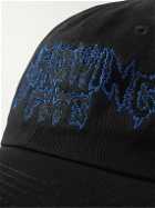 Throwing Fits - Logo-Embroidered Cotton-Twill Baseball Cap