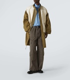 Junya Watanabe Aran wool-trimmed cotton jacket
