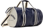 Fred Perry Blue Classic Barrel Bag