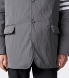 Thom Browne 4-Bar technical down jacket