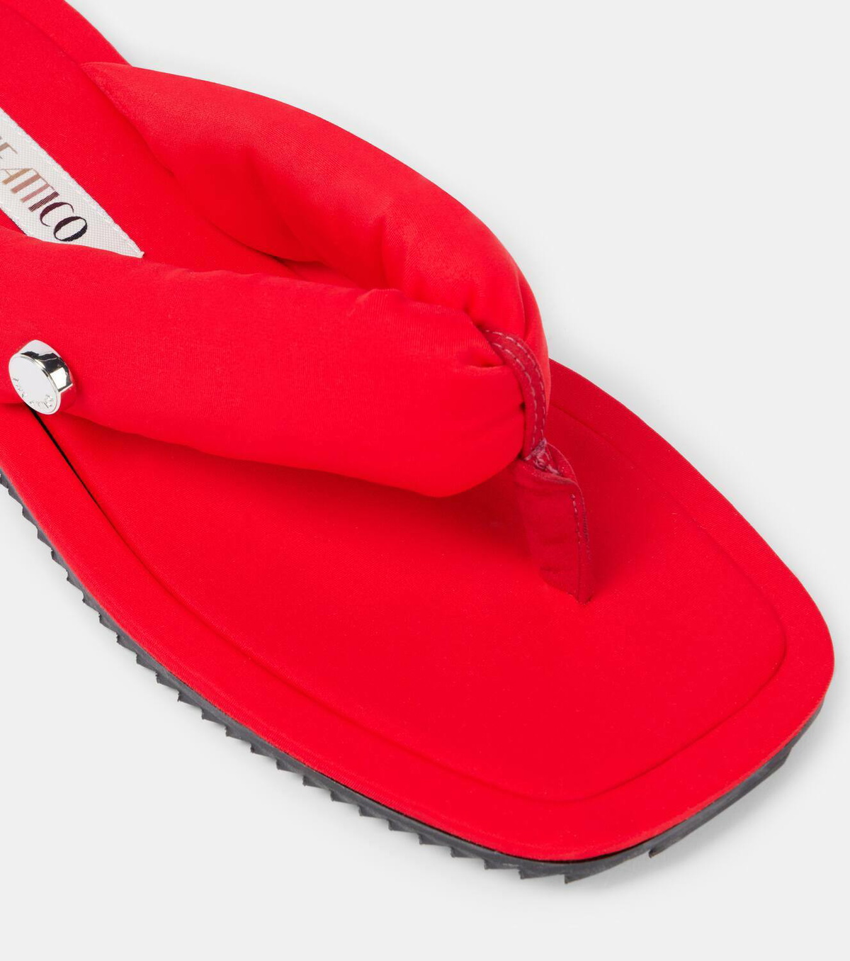 The Attico Indie canvas thong sandals