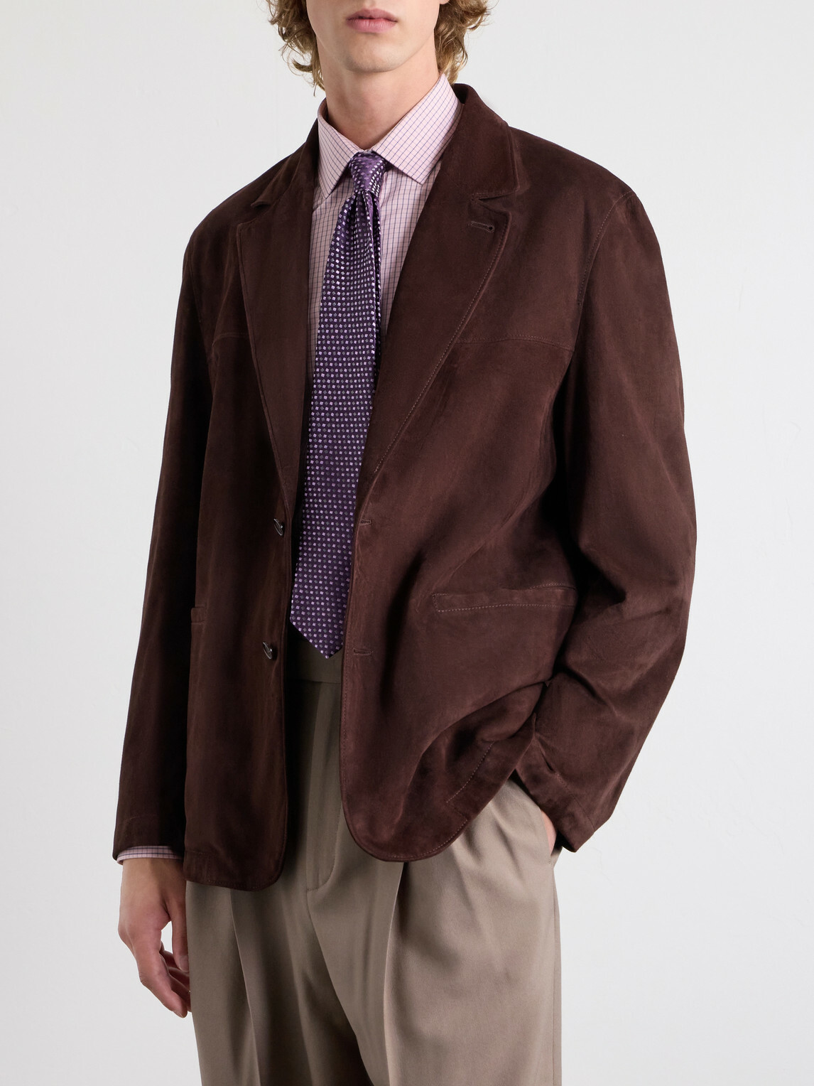 Charvet - 8.5cm Silk-Jacquard Tie