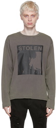 Stolen Girlfriends Club Gray Organic Cotton T-Shirt