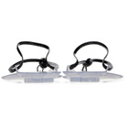 ALAÏA Black Invisible Thong Sandals