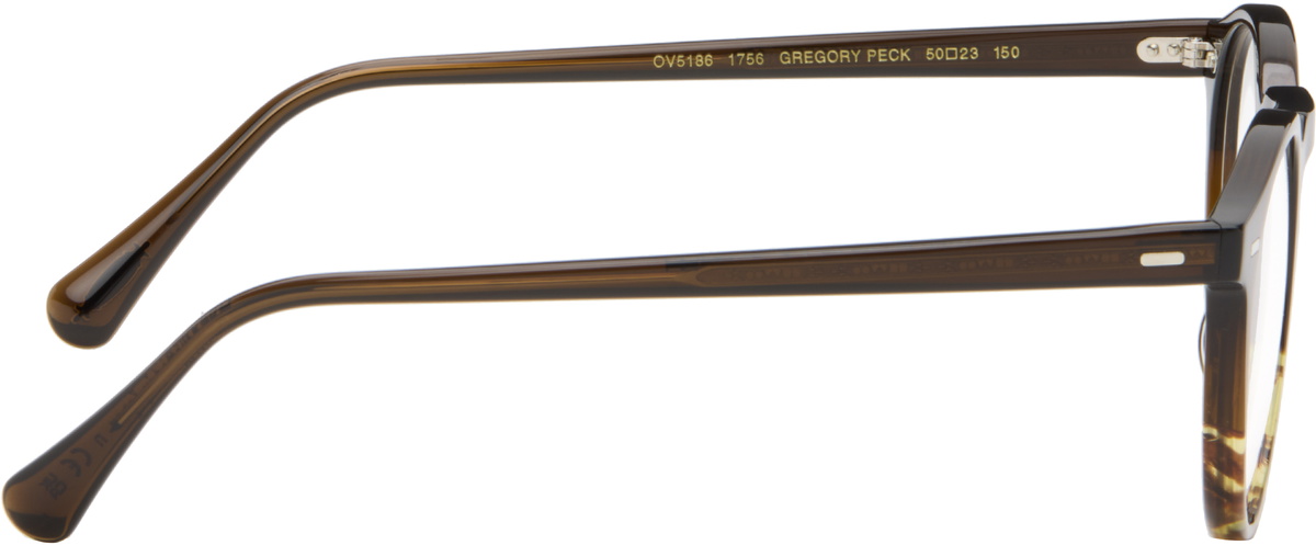 Oliver Peoples Brown Gregory Peck Glasses