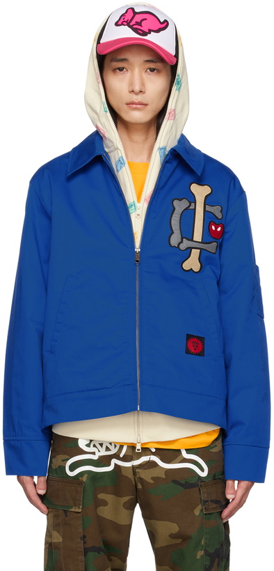 Photo: ICECREAM Blue Patch Jacket