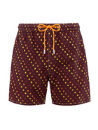 MC2 Saint Barth Man Lightweight Fabric Swim-shorts Lighting Micro Fantasy With Roma Print | As Roma Special Edition