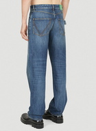 Straight Leg Jeans in Blue